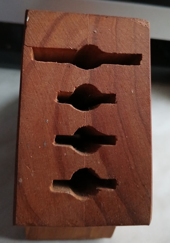 Messerblock aus holz für - messerblock,