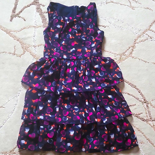 Mädchen stufenkleid 2xs - stufenkleid,