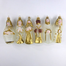 Krippenset Lauscha Glas Creation Christbaumschmuck Thüringer Wald 6 Figuren