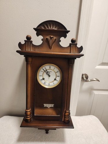 Vintage hermle wall clock - vintage,