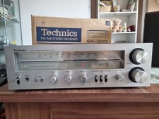 Technics AMPLIFIER SA-200 FM MW  Stereo Receiver/Verstärker Hifi Mit OvP Und BDA