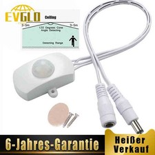 LED IR Bewegungsmelder 12V 24V DC Bewegungssensor Bewegung Mini PIR Sensor DE