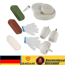 Polierpaste DE 11tlg Für bohrmaschine Tool Polieraufsatz Akkuschrauber Felgen