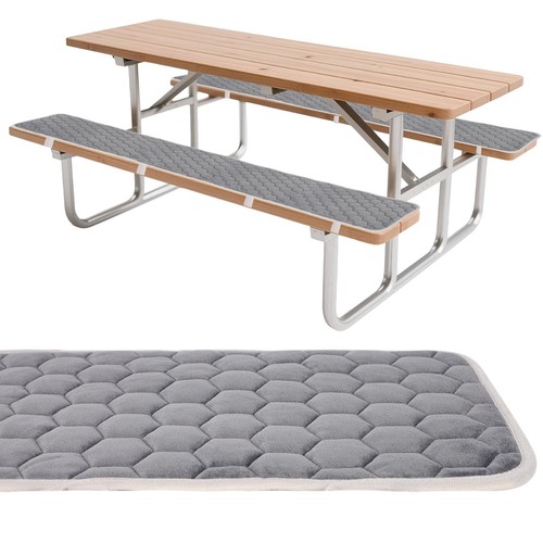 Bankauflagen 2er set flanell - bankauflagen,