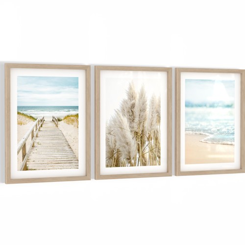 Wandbilder set strand - wandbilder, meer