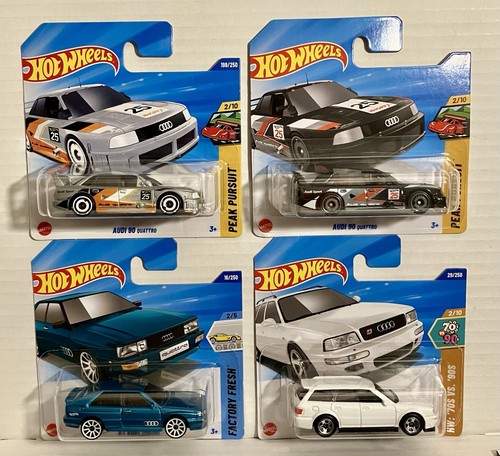 Hotwheels audi set 4 stück - audi,