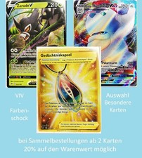Pokémon Karten | Farbenschock VIV | Besondere Karten | DE NM Pokemon
