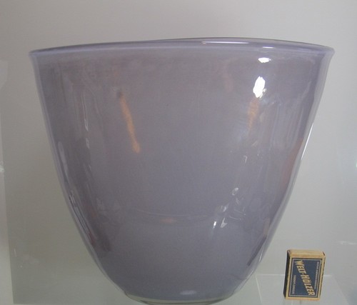 Xxl schwere glasvase violett - xxl,