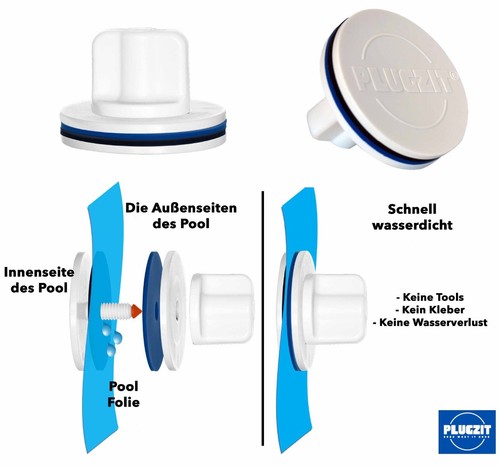 Plugzit pool reparaturset - plugzit,