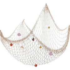 Fischernetz Deko Muscheln Netz