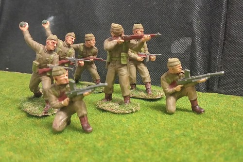 Bemalter airfix 54mm ww2 - 54mm,