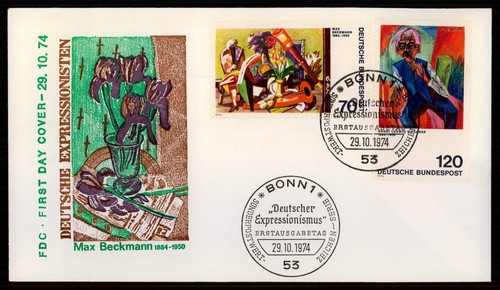 Brd bund fdc - fdc, 1974
