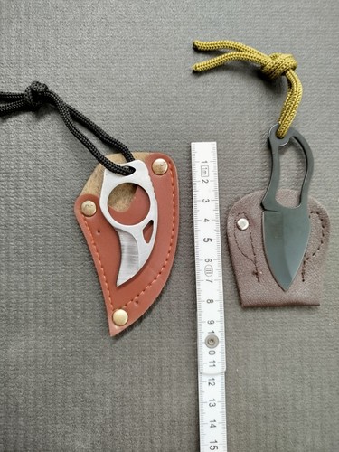 Fingermesser neck knife - 2,
