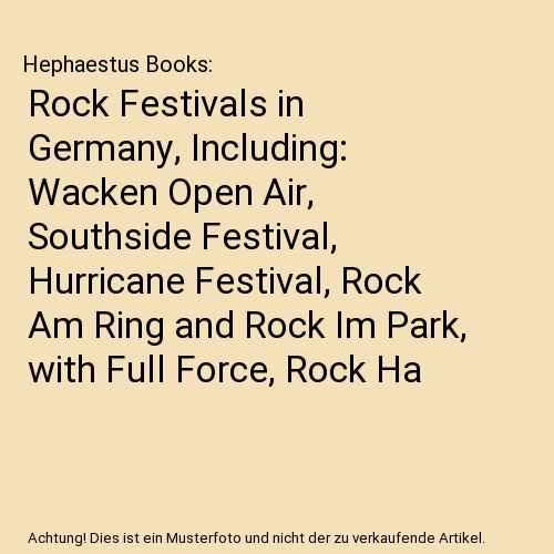 Rock festivals germany - festivals, in