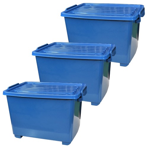 3er set rollenbox - deckel, 18l