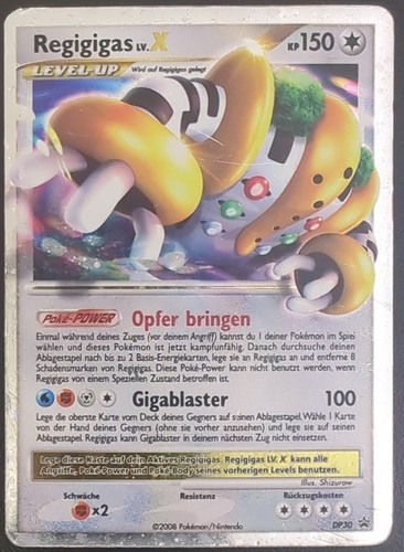 Regigigas dp30 promo - x,