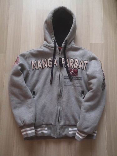 Nangaparbat sweatjacke grau - nangaparbat,