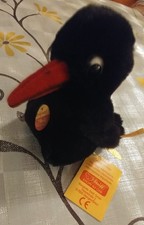 Steiff Rabe mit Etikett 10 cm
