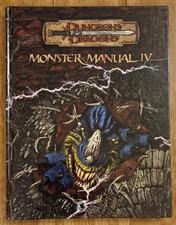 RPG Buch Dungeons & Dragons 3.5 Monster Manual 4 IV D&D 1st Printing