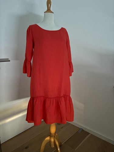 Conleys blue leinen kleid - blue,