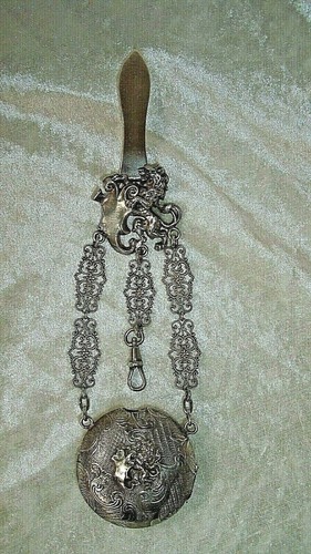 Seltene chatelaine silber - chatelaine,