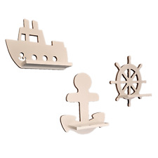 Set mit 3 Regalen mit