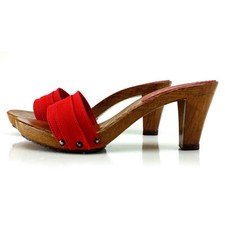 DAMEN Clogs ROT - Made in