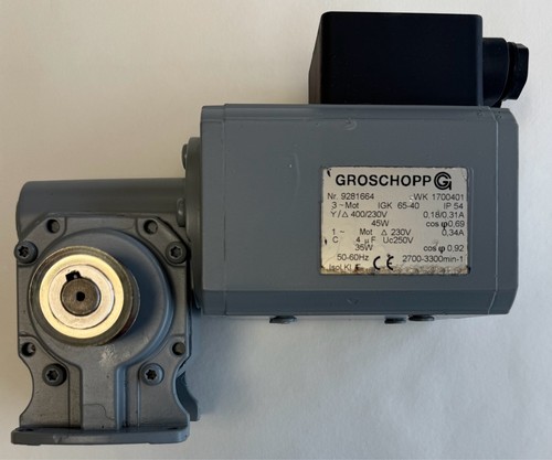 Groschopp getriebemotor mot - getriebemotor, 3~