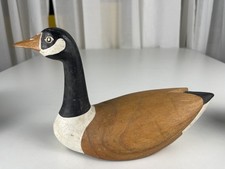 Holz Figur Gans 24 cm. -