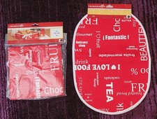 Küchenset 2 Platzmatten,1 Brotkorb+++Baumwolle++Waschbar+++NEU