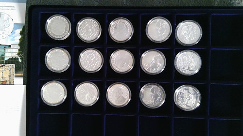 Euro silber münzen - 10,