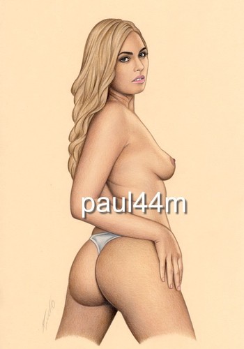 Nude art woman aktzeichnung - nude,