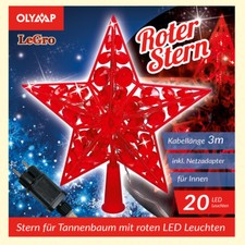 LED Rot Stern für Tannenbaum