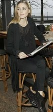 Zara schwarze strickjacke mit - strickjacke,