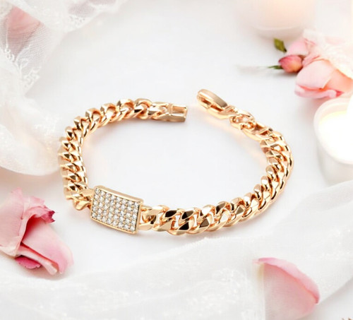 Luxus armband 585 - , rg