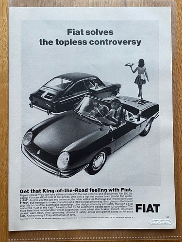 Fiat 850 spider - 850, coupe