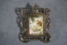 kleiner Messing Bilderrahmen