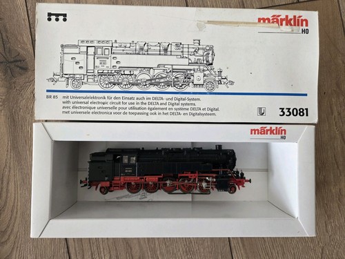Märklin dampflok 33081 br - h0,