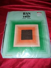 Echte Vintage Voile Nylonstrümpfe Nylons Gr. 1 / 8,5 braun nahtlos Stockings OVP