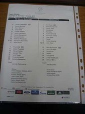 01.10.2013 Colour Teamsheet