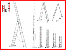 Premium Alu Mehrzweckleiter