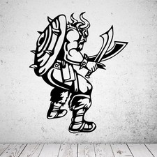 Wandtattoo Wikinger mit 2