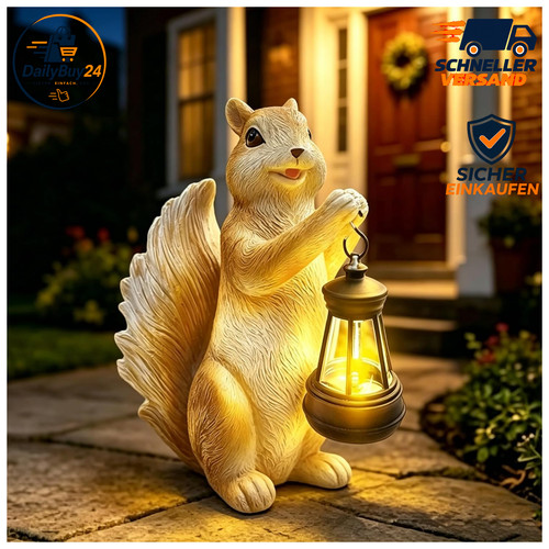 Dekorative eichhörnchen figur - dekorative,