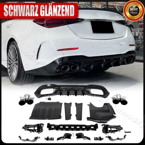 Glanz schwarz heckdiffusor - glanz,