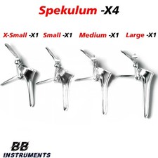 Speculum Spekulum Cusco Vaginal Entenschnabel Gynäkologie Frauenarzt XS S M L