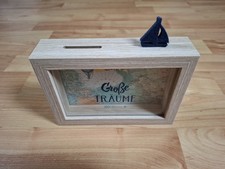 Die Spiegelburg - Bilderrahme-Spardose "Große Träume" - neuwertig