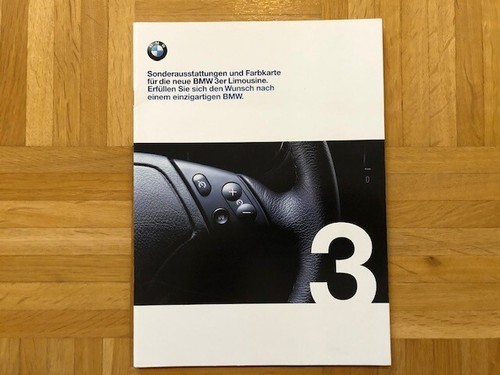 Prospekt bmw e46 - prospekt,