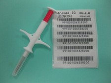 2 Tierchip Tiertransponder 2,12x12 Mikrochip Hunde Katzen ab 3,0kg steril 2030