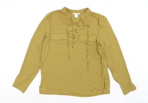 Damenbluse grün - h&m,