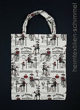 Einkaufstasche Jutebeutel Tragetasche GOBELIN Tasche Stoff Cityshopper PARIS